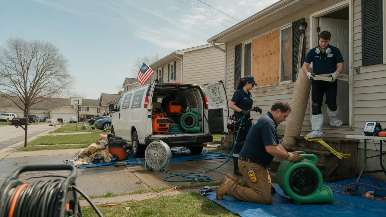 Water Damage Restoration in Summerset, SD near me